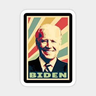 Joe Biden Vintage Colors Magnet