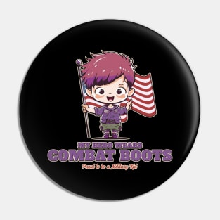 Military Kids Month Pin