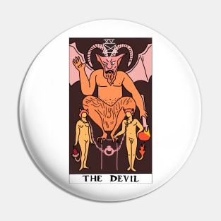 The Devil Tarot Card Pin