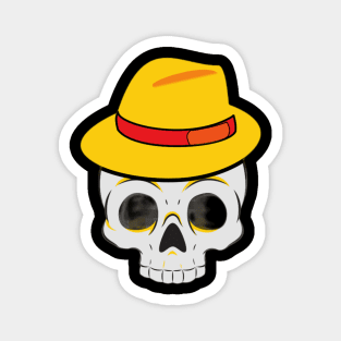 one piece skull Magnet