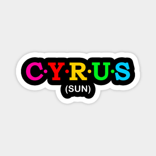 Cyrus - Sun. Magnet