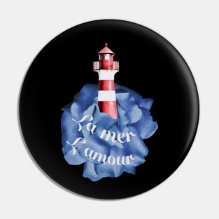 La Mer Lighthouse Pin