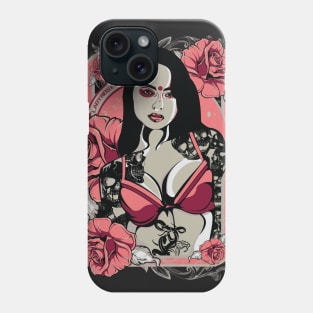 Lady rose Phone Case