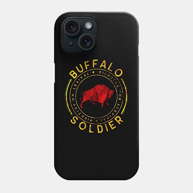 Buffalo Soldier Phone Case by ryu_design