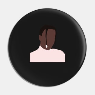 A$AP Rocky Silhouette Pin