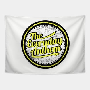 Retro Yellow (Dark) Tapestry