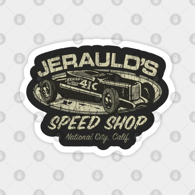 Jerauld's Speed Shop 1948 Magnet by JCD666