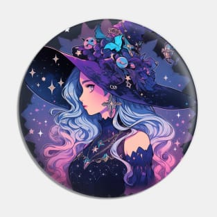 Astrology Witch Pin