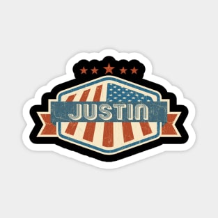 justin vintage Magnet