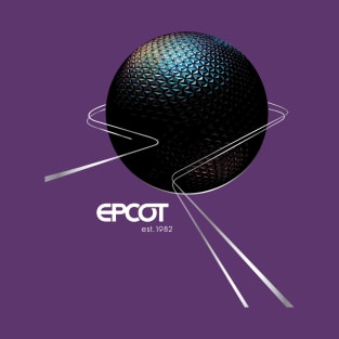 EPCOT Spaceship Earth Simplified Shirt Design - for Front T-Shirt