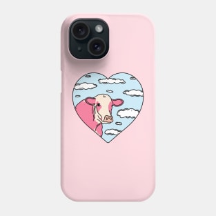 Cow Heart Phone Case