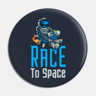 Race to Space Pin