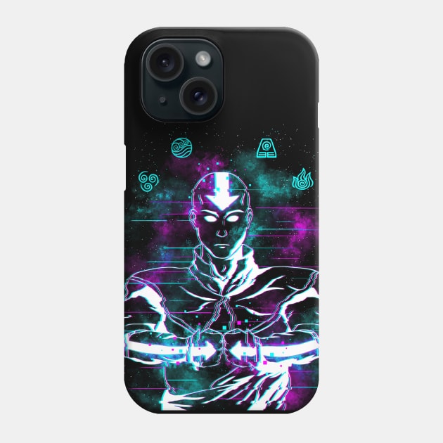 Aang Glitchart Phone Case by Silentrebel