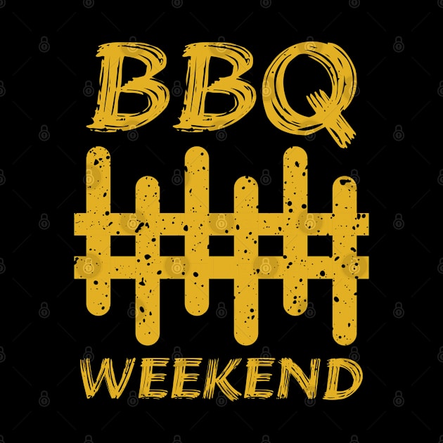 BBQ Weekend Grilling Grill Master by Macphisto Shirts