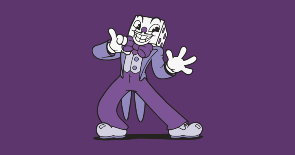 king dice - 1930s Toons Cuphead King Dice Cartoon V - Sticker | TeePublic