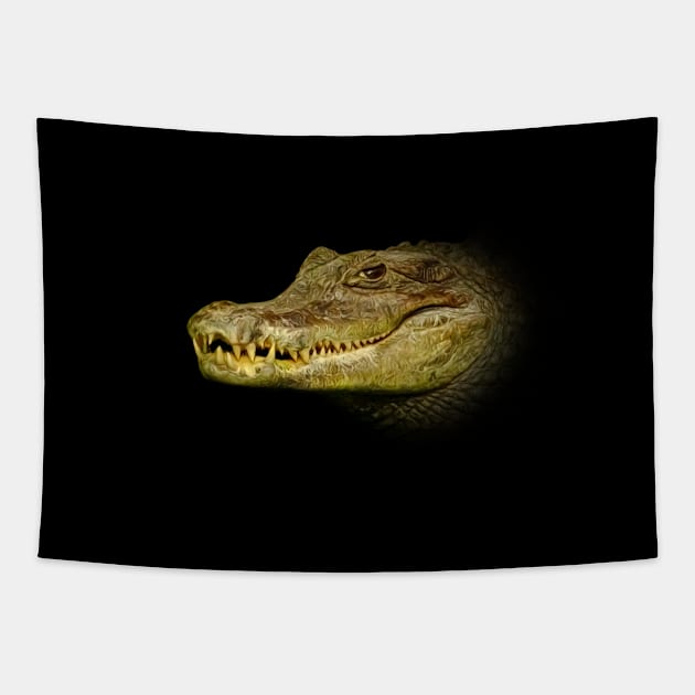 Crocodile Tapestry by Guardi