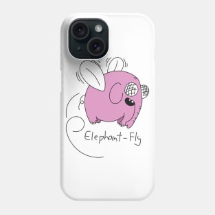 Elephant Fly Phone Case