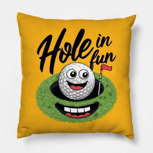 Hole in Fun Pillow