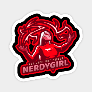 You just got pwned by a nerdygirl Magnet