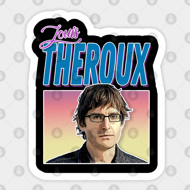Louis Theroux Aesthetic 90s Styled Tribute Design Louis Theroux Sticker Teepublic Uk Are you ready to smell the teen spirit and embrace nostalgia? teepublic