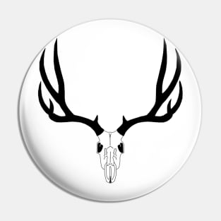 Deer Skull Pin