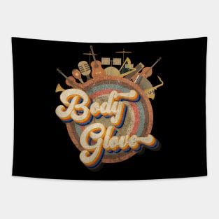 Retro vintage Style - Body Glove Tapestry