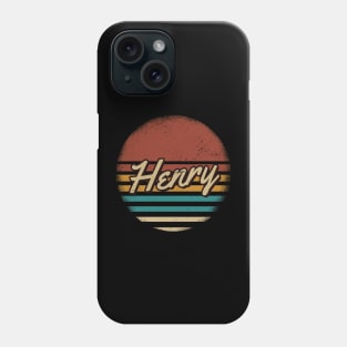 Henry Vintage Text Phone Case