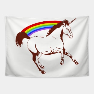 Rainbow Unicorn Tapestry