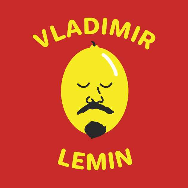 Vladimir Lemin (Lenin Lemon) by dumbshirts