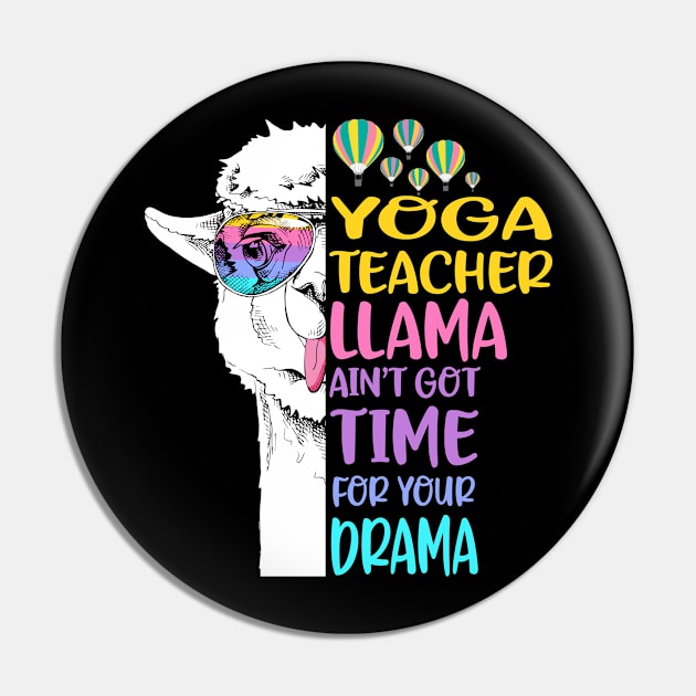 Yoga Teacher Llama Pin by Li