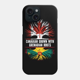 Canadian Grown with Grenadian Roots Canada Flag Phone Case