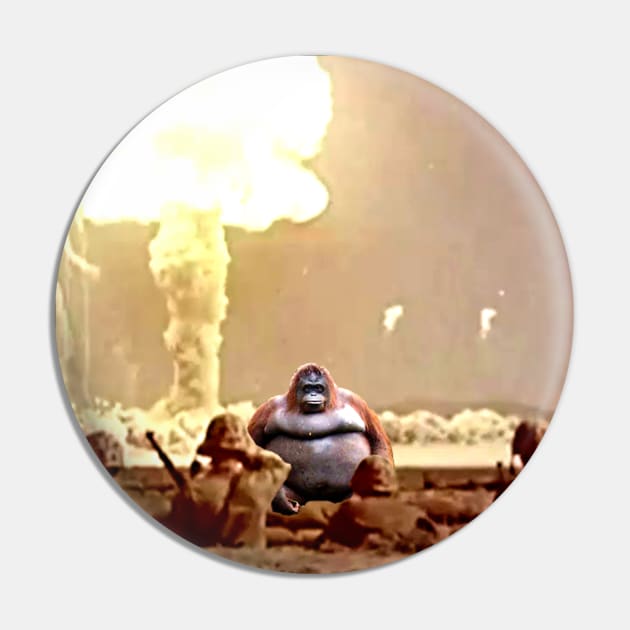 uh oh stinky meme monkey - le monke / war nuclear explosion Pin by vlada123