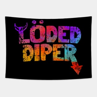 COLOR VINTAGE LODED DIPER Tapestry