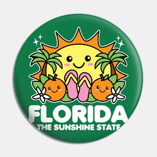 Florida The Sunshine State Pin