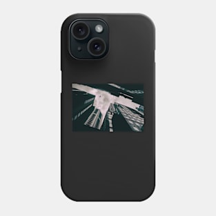 The Plane over the City Phone Case