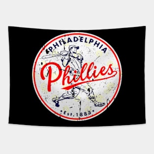 Vintage Style Philadelphia Phillies Tapestry