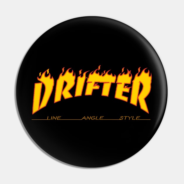 Drifter - Drifting Car Drift Racing Pin by cowtown_cowboy