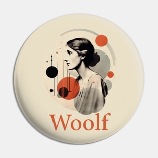 Virginia Woolf 2 Pin