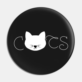 Cat's Face Pin