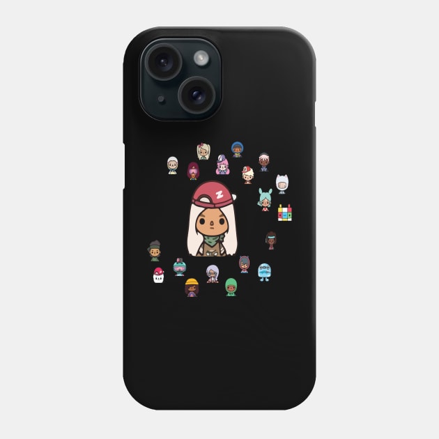 Toca boca world Phone Case by SurpriseART