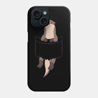 Sea Otter In The Pocket Pocket Sea Otter Phone Case