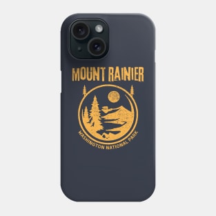 Mount Rainier National Park Washington Phone Case