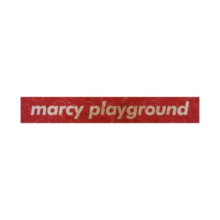 Marcy Playground - SIMPLE RED VINTAGE T-Shirt