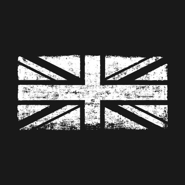 White grunge union jack by StefanAlfonso