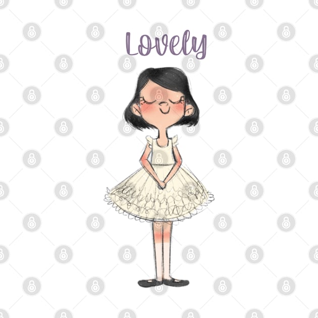 Lovely girl by Lu Lapin