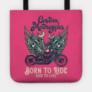 Custom Motorcycles Tote