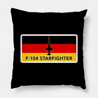 German F-104 Starfighter Patch Pillow