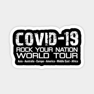 Covid-19 world tour Magnet