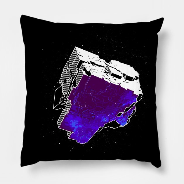 Fluorite Pillow by eranfowler