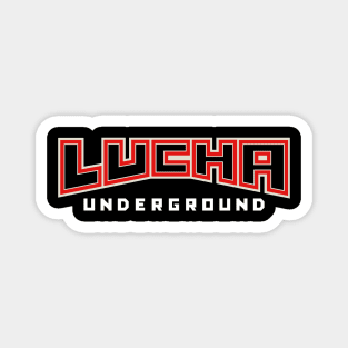 Lucha Underground Logo Shirt | Retro El Rey Network Lucha Libre Tee Magnet